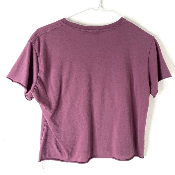 Purple Thunder Thighs Crop Tee - Picture 3 of 3